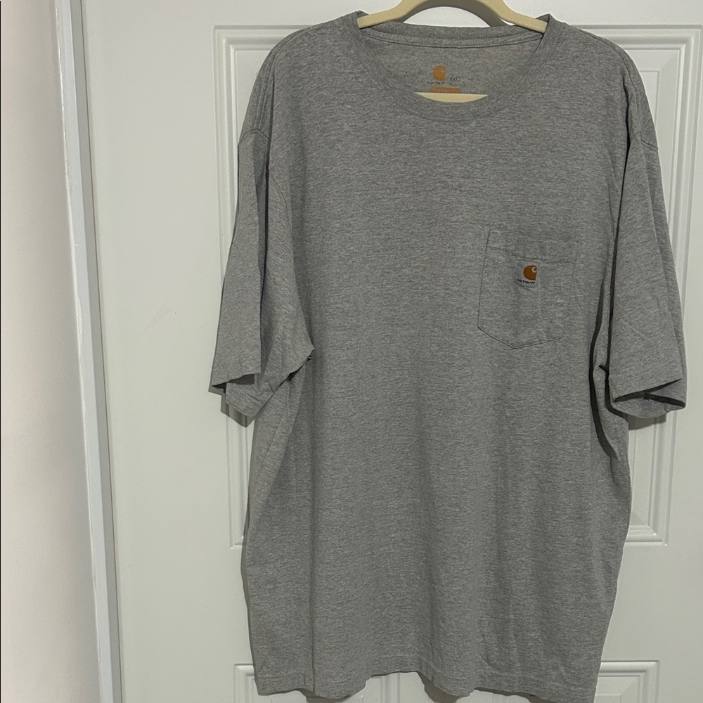 Carhartt Men's Heather Gray Short Sleeve Tee